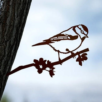 Metalbird Blue Tit Silhouette (6594765815868)