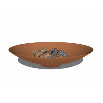 Large Corten Steel Garden Fire Bowls (4650753294396)