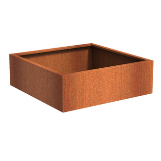 Square Corten Steel Planters (4650699423804)