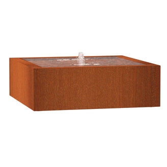 Corten Square Water Feature with Fountain (4652166250556)