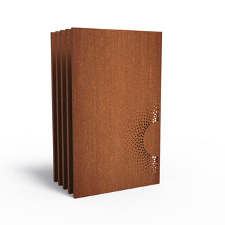 Set of Decorative Lasercut Corten Panels (4653744422972)