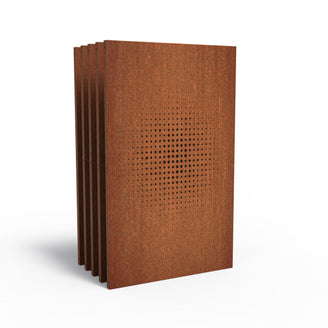 Set of Decorative Lasercut Corten Panels (4653744422972)