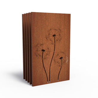 Set of Decorative Lasercut Corten Panels (4653744422972)