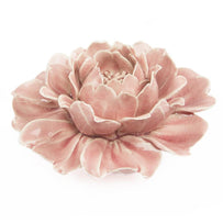 Ceramic Coral Rose Flowers (6670664400956)