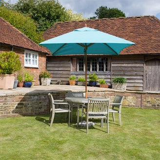 Classic Wood Framed 2.2m Square Parasols (6610482757692)