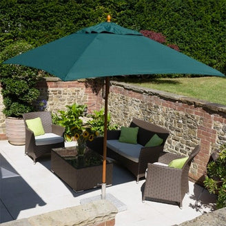 Classic Wood Framed 2.2m Square Parasols (6610482757692)