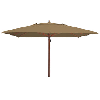 Classic Wood Framed 3.6m Square Parasols (6610501140540)