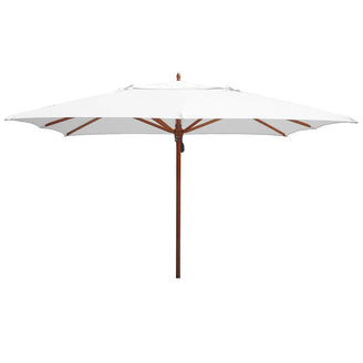 Classic Wood Framed 3.6m Square Parasols (6610501140540)