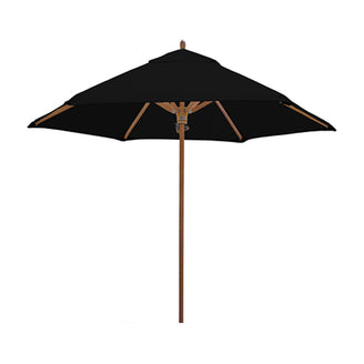 Classic Wood Framed 2.6m Round Parasols (6610485805116)