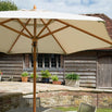 Classic Wood Framed 3.2m Round Parasols (6610452774972)