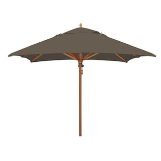 Classic Wood Framed 2.8m Square Parasols (6610495504444)