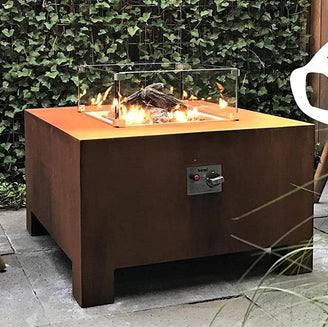 Gas Fired Corten Steel Fire Pits (4650761257020)