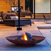 Large Corten Steel Garden Fire Bowls (4650753294396)