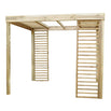 Contemporary Pergola with Slatted Panels (4734413897788)