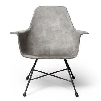 Hauteville Concrete Low Armchair (4649179578428)