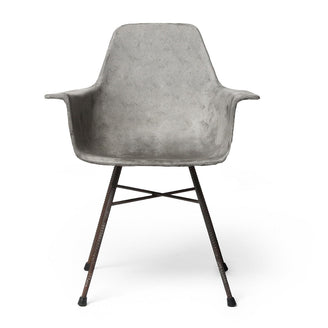 Hauteville Concrete High Armchair (4649182429244)