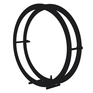 Floor Standing Circular Steel Log Holder (4651308711996)