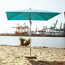 Fortino Square Centre Pole Parasols