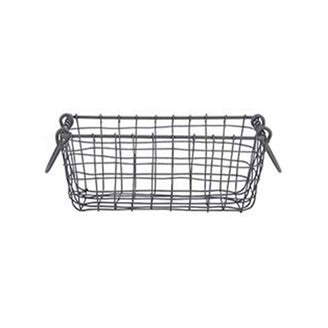 Rectangular Wire Storage Baskets (6647062954044)