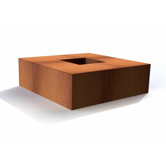 Corten Steel Square Garden Fire Pits (4652164022332)