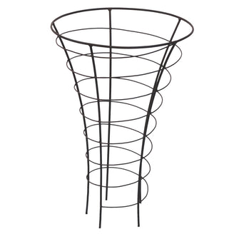 Trumpet Spiral Metal Plant Frame (4652500877372)