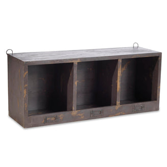 Wooden Pigeon Hole Shelf Unit (4650487021628)