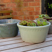 Lacepot Glazed Low Plant Pot (7138278015036)