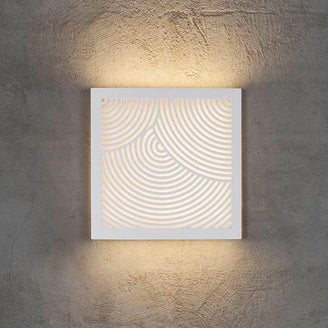 Maze Square Curved Lines Light (4651124883516)