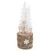 Birch Log Winter Reindeer Scene (4651929436220)