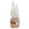 Birch Log Winter Reindeer Scene (4651929436220)