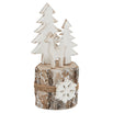 Birch Log Winter Reindeer Scene (4651929436220)