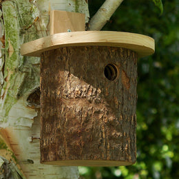 Natural Log Nesting Box