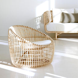 Nest Indoor Lounge Round Chair