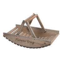 Wooden Flower Trug (4651969249340)