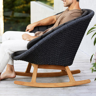 Peacock Rocking Chair (6774674915388)