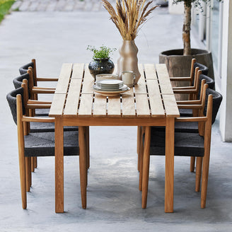 Grace Teak Dining Table (6774786457660)