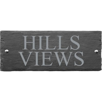 Rustic Slate Two Line House Signs (4649206218812)