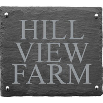 Rustic Slate Three Line House Signs (4649206644796)