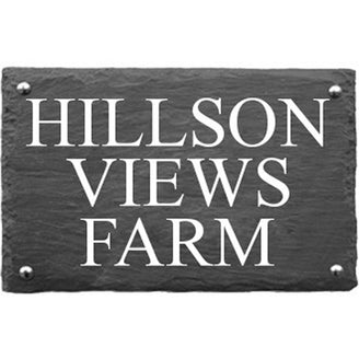 Rustic Slate Three Line House Signs (4649206644796)