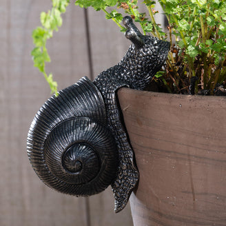 Snail Plant Pot  Decoration (6669796507708)