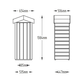 Small Garden Shed Store (4650477158460)