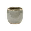 Ceramic Indoor Grey Plant Pot (6601385345084)