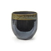 Indoor Plant Pots with Black Green Glaze (6601383018556)