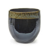 Indoor Plant Pots with Black Green Glaze (6601383018556)