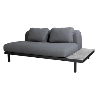 Space 2 Seater Module with Ceramic Table - Left (4714302996540)