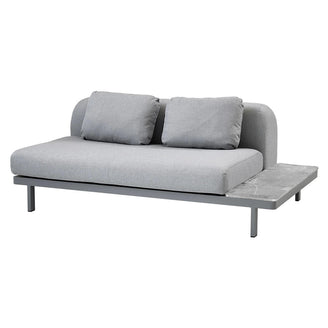 Space 2 Seater Module with Ceramic Table - Left (4714302996540)