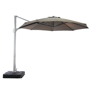 Sunrise Round Cantilever Parasol with LED Lights (4649455517756)