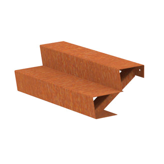 Corten Steel Outdoor Garden Steps (6744057479228)