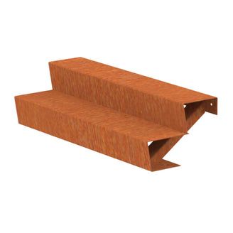 Corten Steel Outdoor Garden Steps (6744057479228)