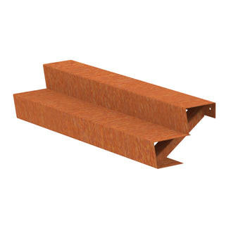 Corten Steel Outdoor Garden Steps (6744057479228)